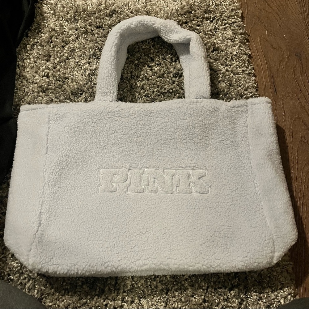 Victoria's Secret Limited Sherpa Tote Bag